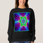 Sweatshirt Motif vif coloré (Devant)