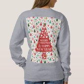 Sweatshirt Motifs de Noël - arbre de Noël (Dos)