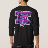Sweatshirt Motivation de course professionnelle (Dos)