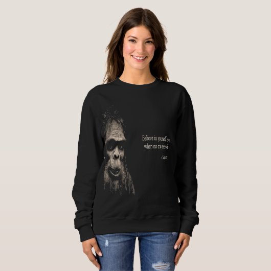Sweatshirt Motivation Sasquatch (Devant entier)