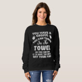 Sweatshirt Motivational Workout Sayings Gym Fitness (Devant entier)