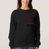 Sweatshirt Moto Christian Faith Evangelistic John 3:16 (Devant)