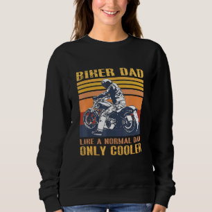 Sweatshirt Moto Homme Biker Papa Motorcycle Conception pour F