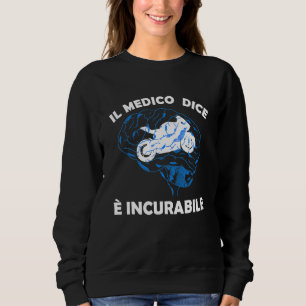 Sweatshirt Moto Hommes Courses Moto Motorcycle Love Bike