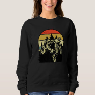 Sweatshirt Motocross cool Vélo Vintage Dirtbike Racing Rétro