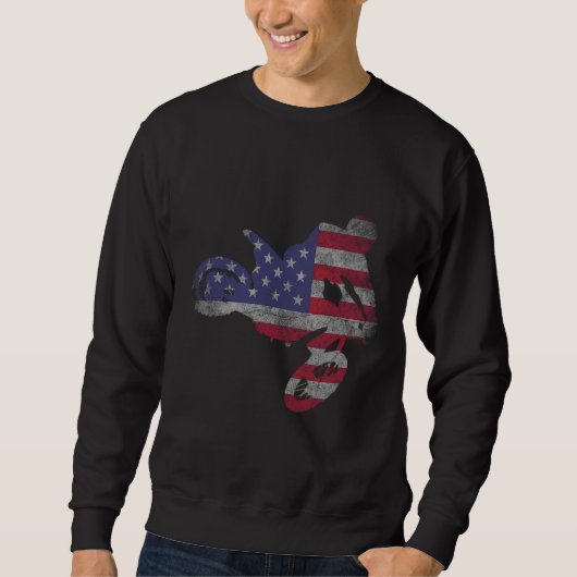 Sweatshirt Motocross Enduro (Devant)