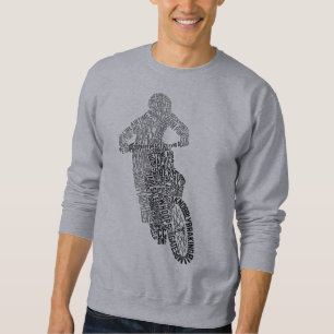 Sweatshirt Motocross Off Road Motorcycle Moto Art