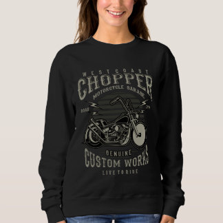 Sweatshirt Motocyclette West Coast Chopper