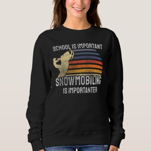 Sweatshirt Motoneige Motoneige (Devant)