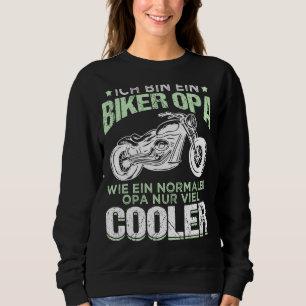 Sweatshirt Motorcycle Mens Ich Bin Ein Biker Opa Moteur