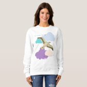 Sweatshirt Mouette dans les Nuages (Devant entier)