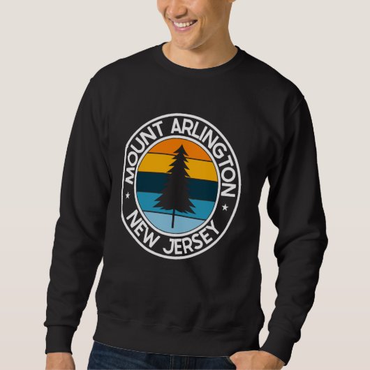 Sweatshirt Mount Arlington New Jersey NJ USA City Pride Retro (Devant)