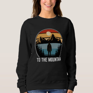 Sweatshirt Mountain and Forest Scene  49