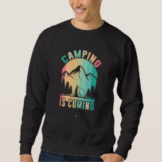 Sweatshirt Mountain and Forest Scene Silhouette  72