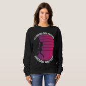 Sweatshirt Mountain Climbing Rock Climb Climber Girlfriend (Devant entier)