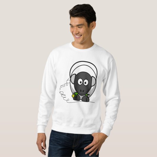 Sweatshirt Mouton de musique (Devant entier)