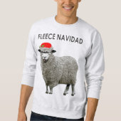 Sweatshirt Mouton hideux de pull de Noël (Devant)