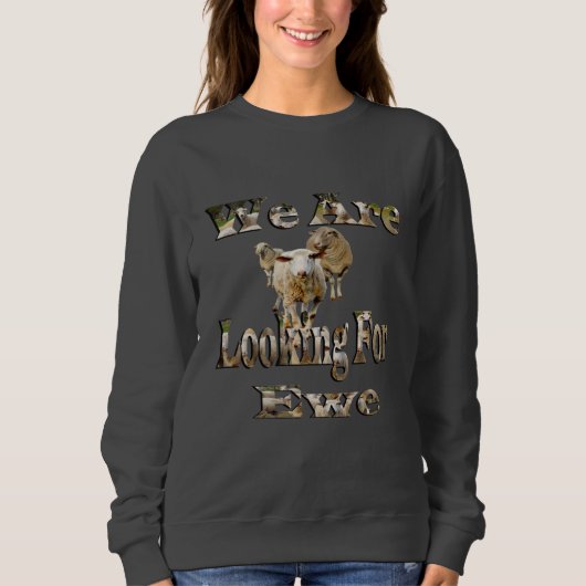 Sweatshirt Moutons À La Recherche D'Ewe, (Devant)