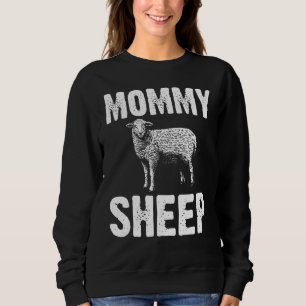 Sweatshirt Moutons Pour Maman Propriétaire Père Vestiges Anim