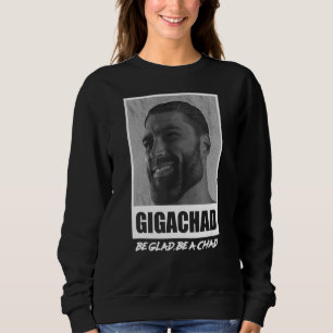 Sweatshirt Moyenne Sigma Homme Gigachad Mème