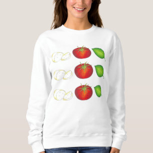 Sweatshirt Mozzarella Tomato Basil Alimentation italienne Vie