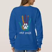 Sweatshirt MPA Blue One Voice (Dos)