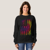 Sweatshirt Mri Tech Résonance Magnétique Imagerie Tech Us Dra (Devant entier)