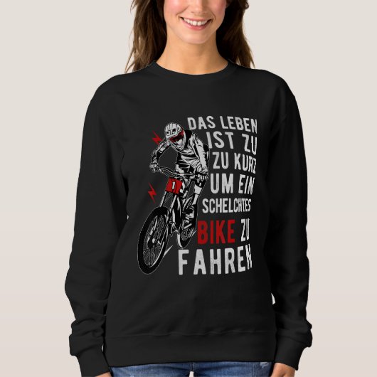 Sweatshirt Mtb Downhill Boys Bicyclette Dit (Devant)
