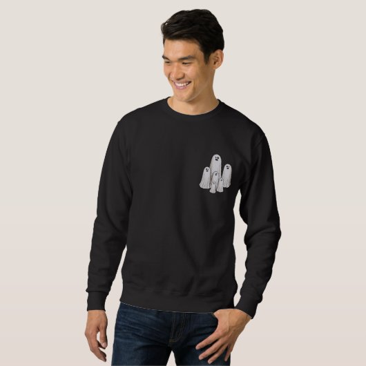 Sweatshirt Multiple fantômes halloween (Devant entier)