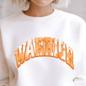 Sweatshirt Multiple Sclerosis Warrior gift, floral varsity