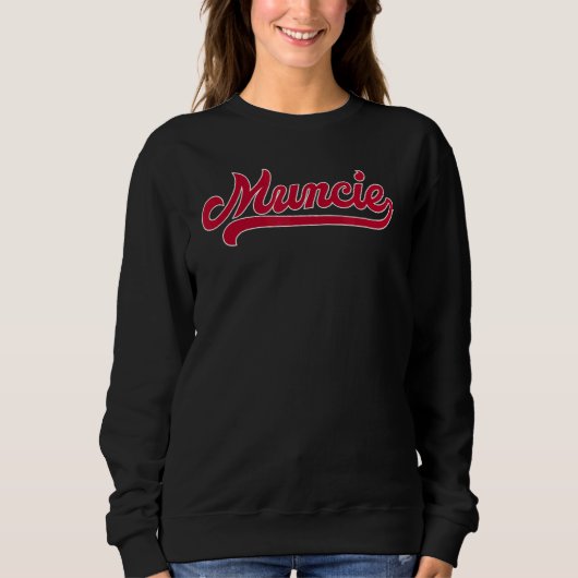Sweatshirt Muncie Indiana Home State 1 (Devant)