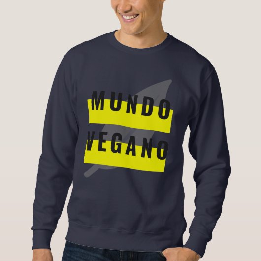 Sweatshirt Mundo vegano | Vegan world (Devant)