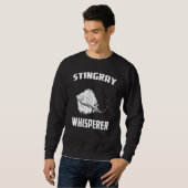Sweatshirt Murmureur de raie (Devant entier)
