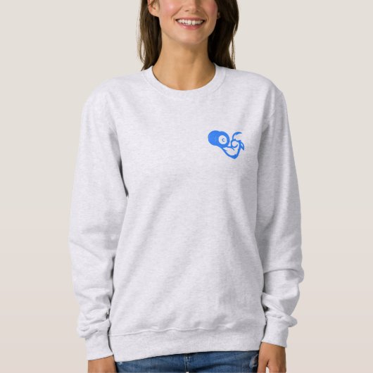 Sweatshirt Muscle Flame - Biceps Strength and Energy (Devant)