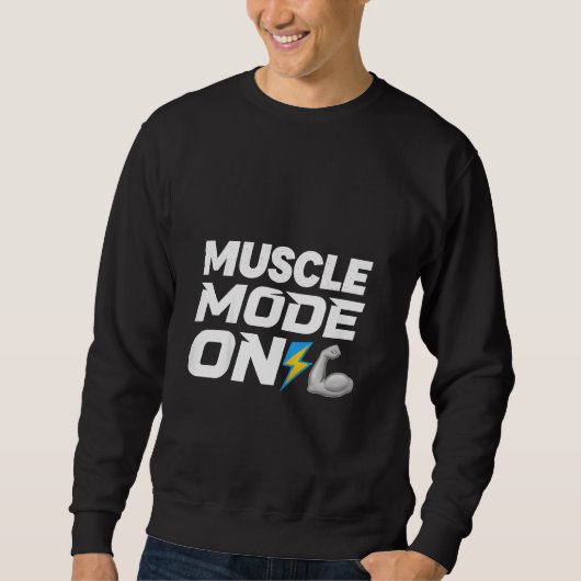SWEATSHIRT MUSCLE MODE ONG (Devant)