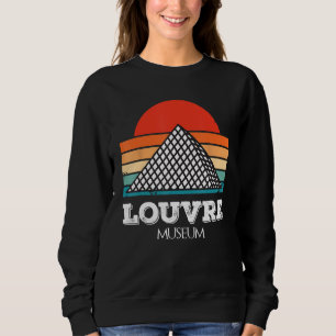 Sweatshirt Musée du Louvre Lever de Paris Amour en France com