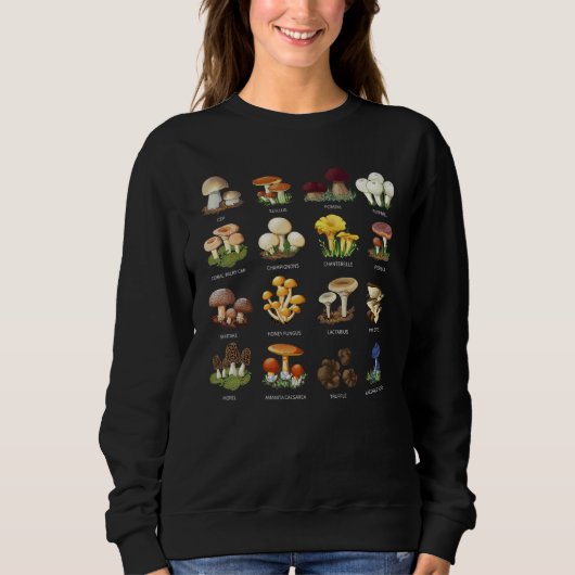 Sweatshirt Mushroom Mycology Fungi Foraging Mushroom Whispere (Devant)