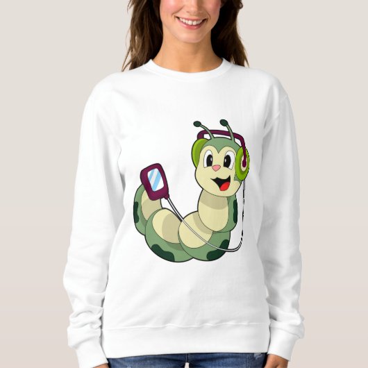 Sweatshirt Musique casque Caterpillar (Devant)
