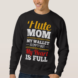 Sweatshirt Musique classique Maman Flut Instrumentaliste Flut