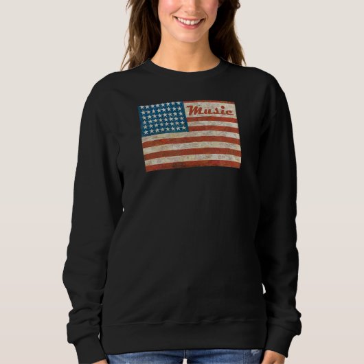 Sweatshirt Musique country (Devant)
