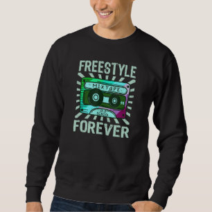 Sweatshirt Musique de danse des années 80 Freestyle