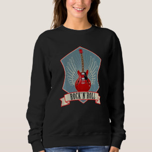 Sweatshirt Musique guitare Roch N Roll