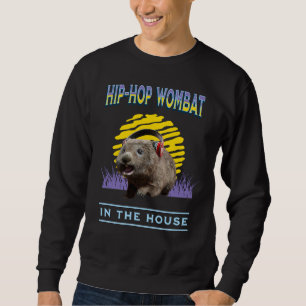 Sweatshirt Musique Hip Hop Wombat Drôle Humour