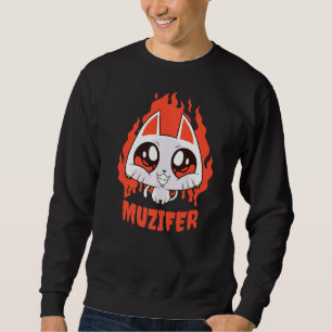 Sweatshirt Muzifer I Chat Kitten Lucifer Devil Little Devil L