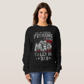 Sweatshirt My Favorite US Flag Buddy Call Me Dad US Flag (Devant entier)
