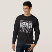 Sweatshirt my lucky bar exam   graduation lawyer student  1 (Devant entier)