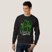 Sweatshirt My Lucky Charm St Patrick's Day Irish (Devant entier)