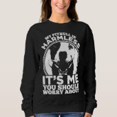 Sweatshirt My Pitbull (Devant)