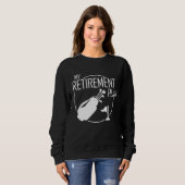 Sweatshirt My Retirement Plan Golf Golfers Best Dad Golfing (Devant entier)