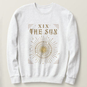 Sweatshirt Mystique Fortune Tarot Le Soleil Halloween gothiqu